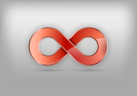 Infinity symbol Stock Illustration