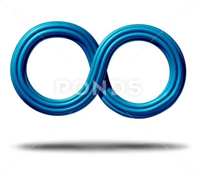 Infinity Symbol Stock Illustration