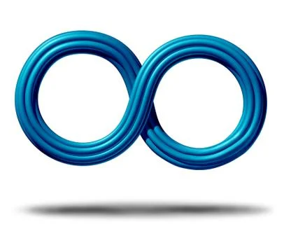 Infinity Symbol Stock Illustration