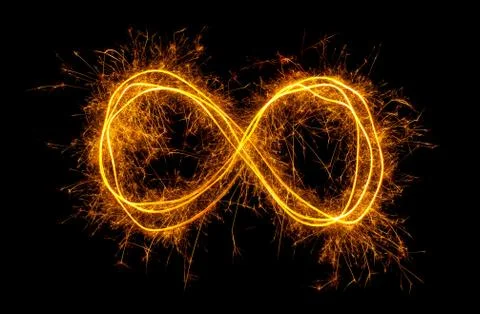 Infinity symbol Stock Photos