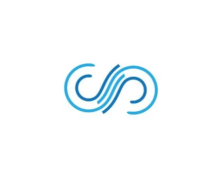 Infinity symbol vector icon Stock Illustration