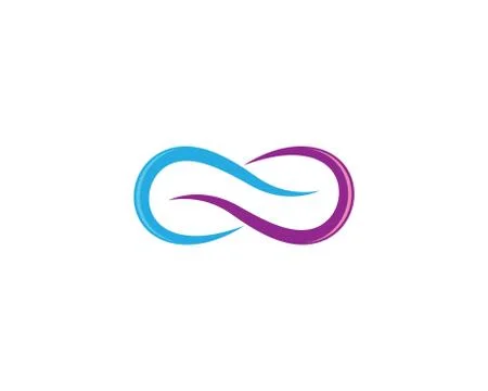 Infinity symbol vector icon 스톡 일러스트