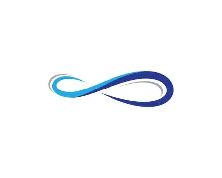Infinity symbol vector icon 스톡 일러스트