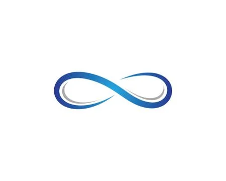 Infinity symbol vector icon 스톡 일러스트