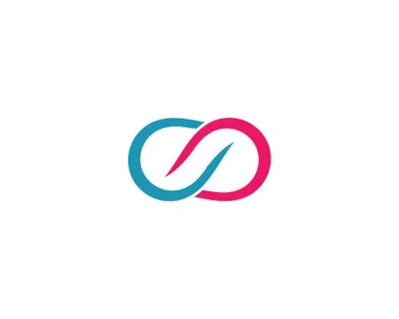 Infinity symbol vector icon 스톡 일러스트