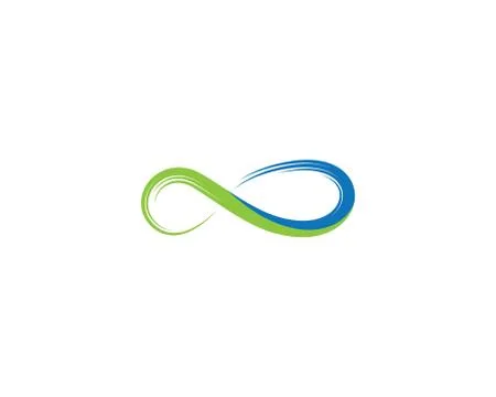 Infinity symbol vector icon 스톡 일러스트