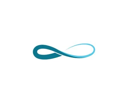 Infinity symbol vector icon Stock Illustration