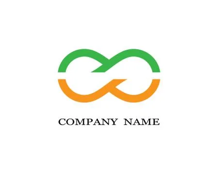 Infinity symbol vector icon illustration Stock Illustration