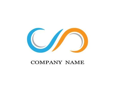 Infinity symbol vector icon illustration Stock Illustration