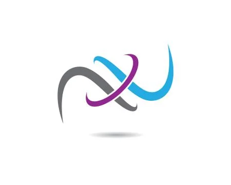 Infinity symbol vector icon illustration Stock Illustration