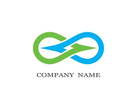 Infinity symbol vector icon illustration 스톡 일러스트