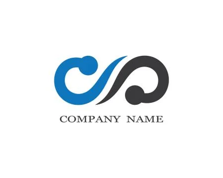 Infinity symbol vector icon illustration Stock Illustration