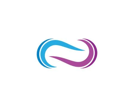 Infinity symbol vector icon illustration 스톡 일러스트