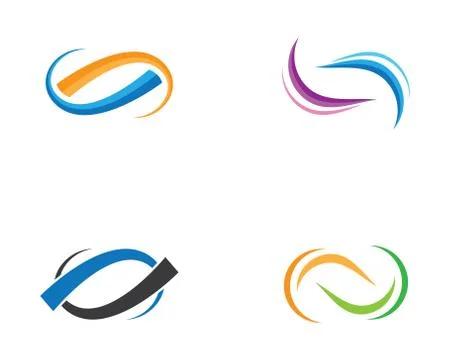 Infinity symbol vector icon illustration Stock Illustration