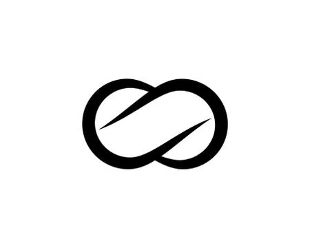Infinity symbol vector icon illustration 스톡 일러스트