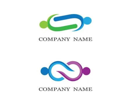 Infinity symbol vector icon illustration 스톡 일러스트