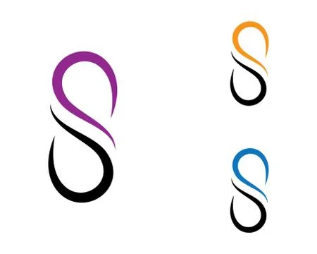 Infinity symbol vector icon illustration Stock Illustration