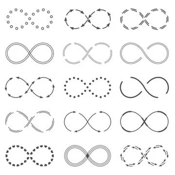 Infinity Symbols イラスト素材