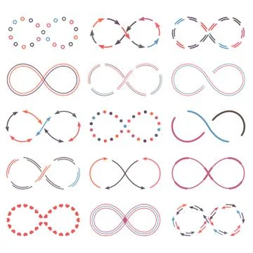 Infinity Symbols イラスト素材
