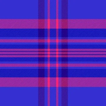 Infinity textile check background, american vector texture seamless. Cute f.. Stockillustratie
