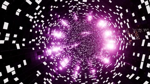 Infinity Tunnel Up and Down VJ Loop 4K - Hypnotic Music Background Animation Stock Footage 296489919