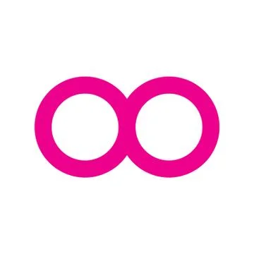 Infinity vector icon Stock Illustration