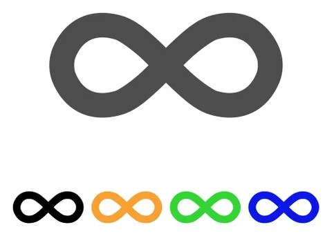 Infinity Vector Icon Stock Illustration