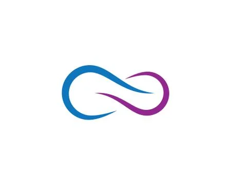 Infinity vector icon イラスト素材