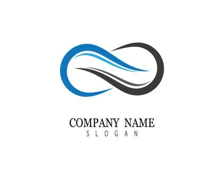 Infinity vector icon 스톡 일러스트