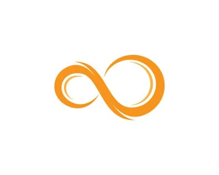 Infinity vector icon Stock Illustration