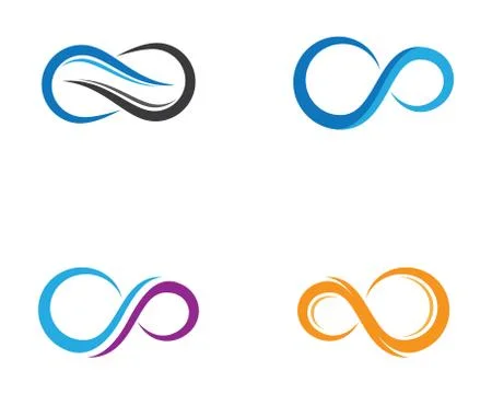 Infinity vector icon Stockillustratie