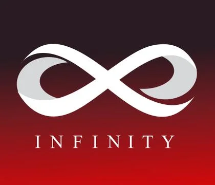 Infinity vector illustration Stock Illustration