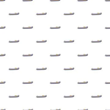 Inflatable boat pattern creating a seamless marine background Stock Illustration