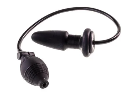 Inflatable butt plug Stock Photos