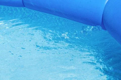 Inflatable Garden Pool Stock Photos