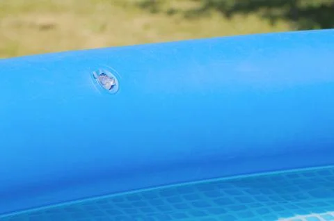 Inflatable Garden Pool Stock Photos