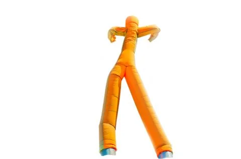 Inflatable man isolated Stock Photos