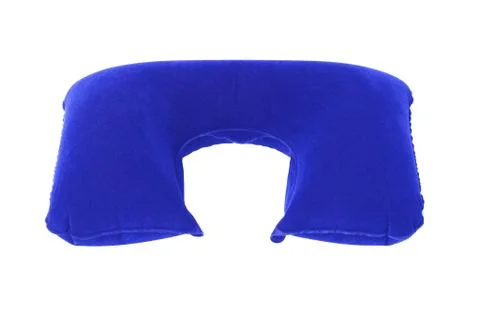 Inflatable neck pillow Stock Photos