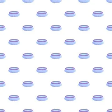 Inflatable pool fun summer recreation seamless pattern Stock Illustration