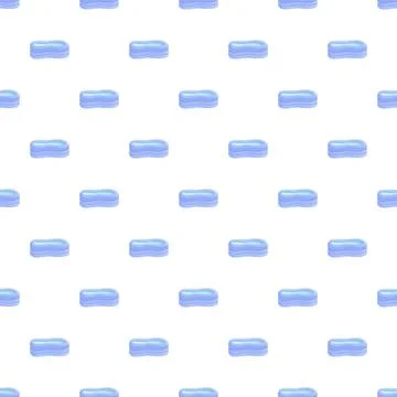 Inflatable pools seamless pattern for summer backdrop Stock Illustration