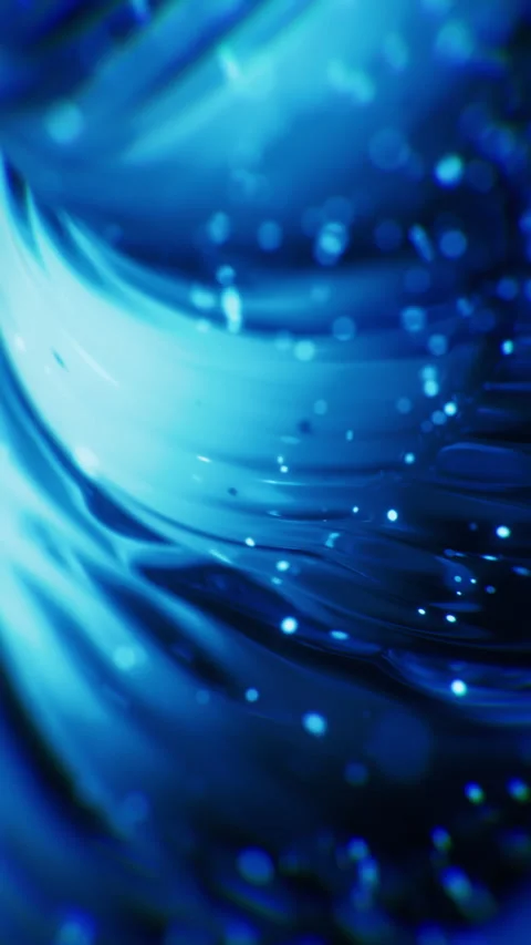 Inflatable soft balloon with glowing particles, 3d rendering. Stock Footage 346735490