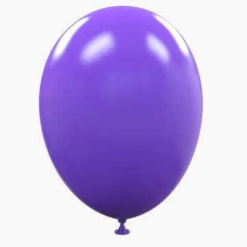 Inflated Balloon 3D Model