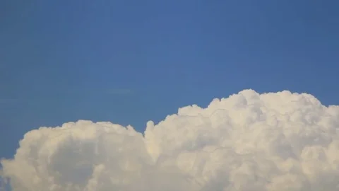 Inflated clouds Stock Footage 81453331