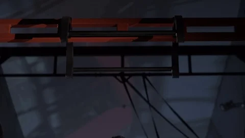 Inflated man pulled at the gym Видео 70984038