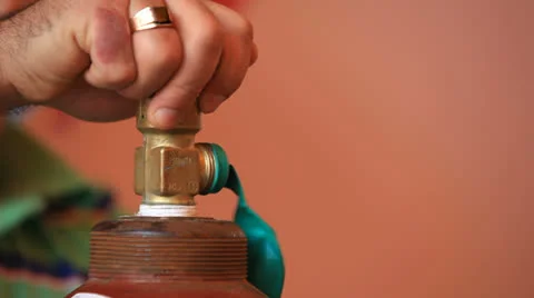 Inflating a balloon Stock Footage 22540920