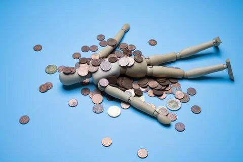 Inflation and monetary devaluation Stock Photos
