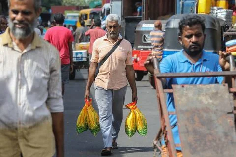 Inflation is approaching single digits in Sri Lanka, Colombo - 22 Aug 2023 Stock Photos