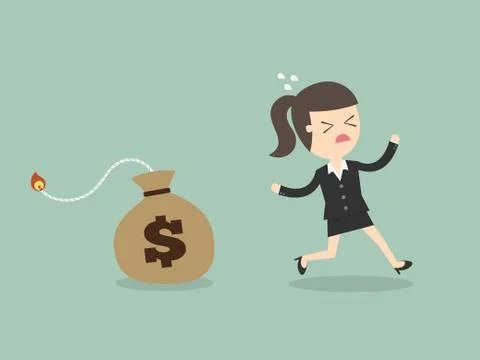 Inflation Concept Stock Illustration