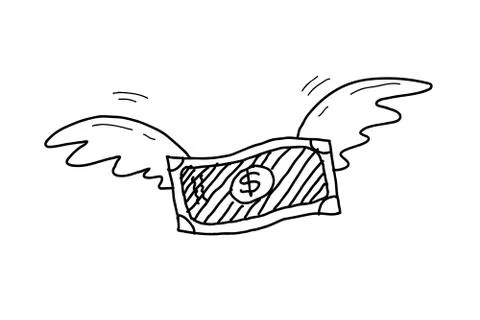 Inflation Doodle Stock Illustration