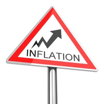 The inflation Stock Illustration